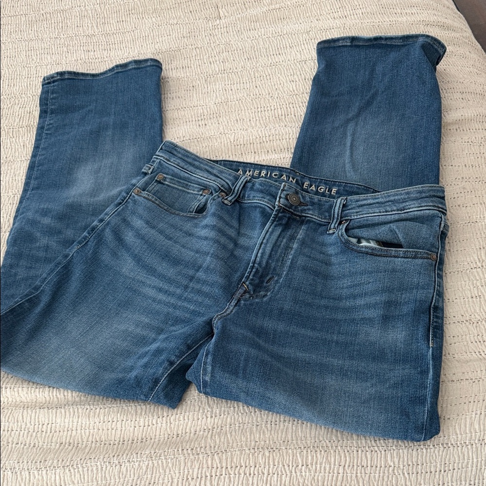 American Eagle Blue bootcut Jeans